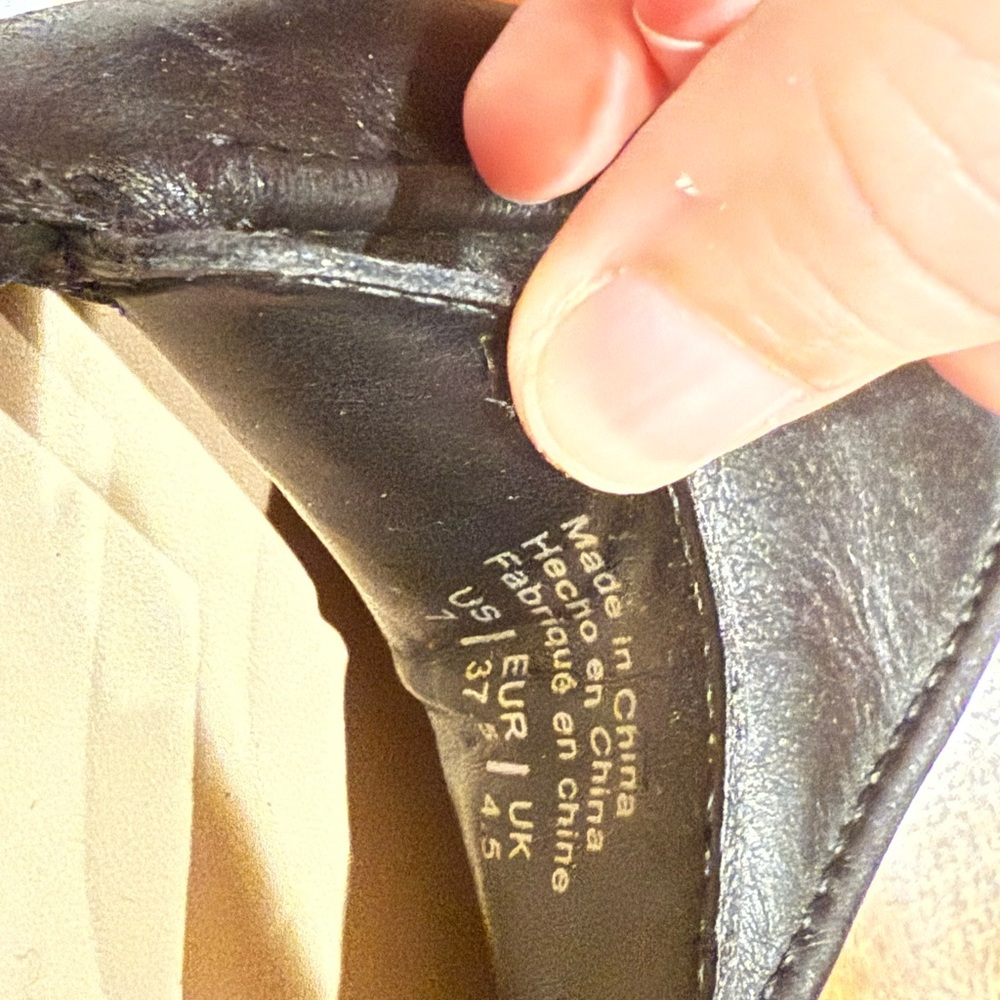 Aldo Women's Classic Black Loafers - Picture 6 of 7